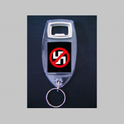 anti nazi, kľúčenka s otvarákom